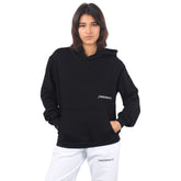 Hinnominate Black Cotton Women Hoodie